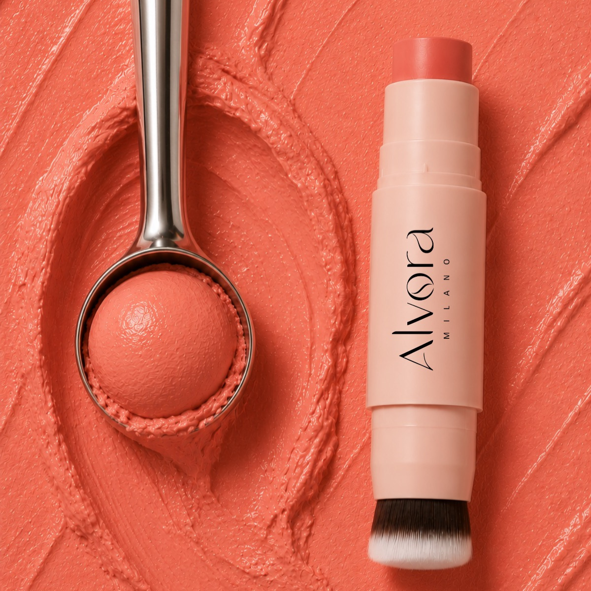 Fırçalı Stick Blush - Velvet Peach