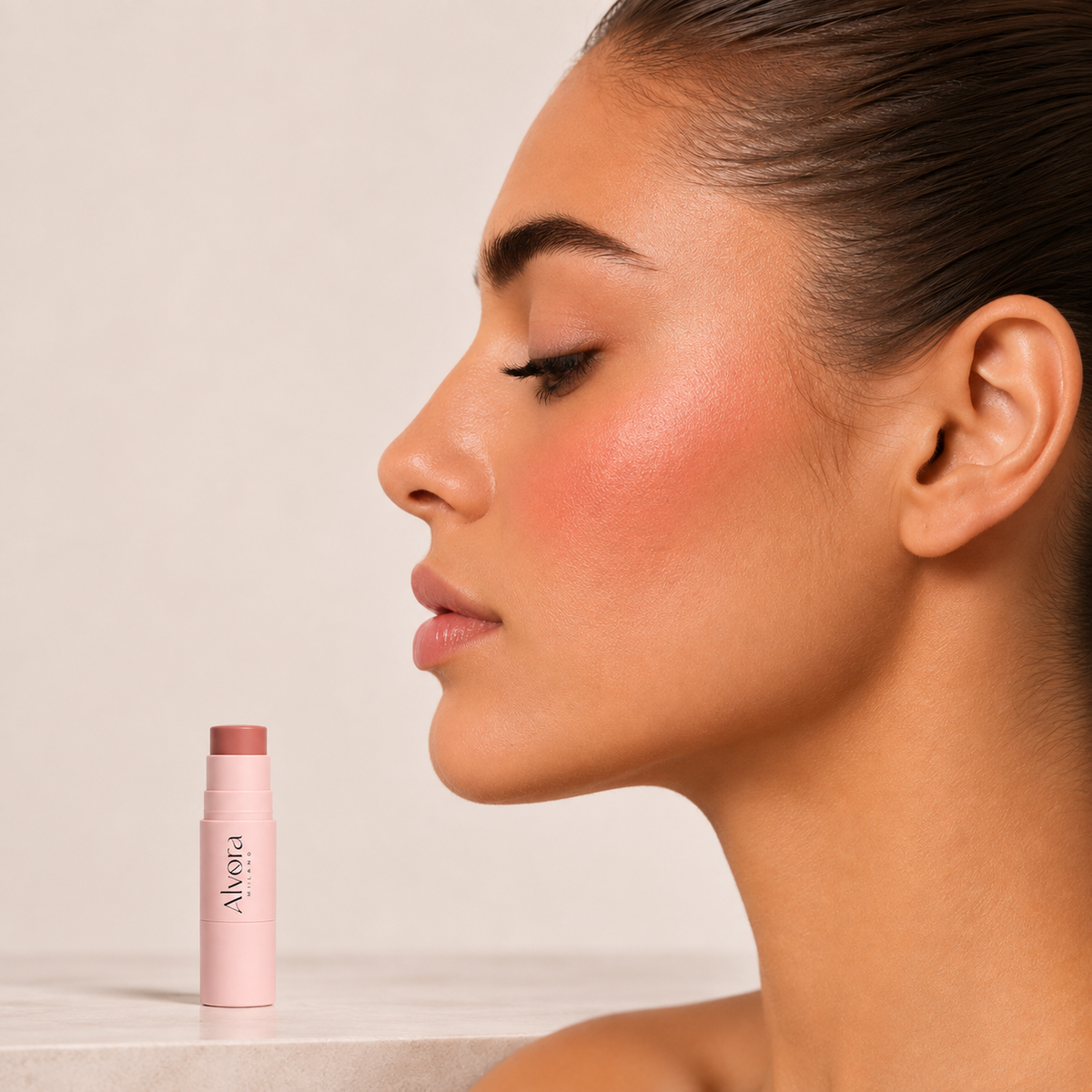 Fırçalı Stick Blush - Velvet Peach
